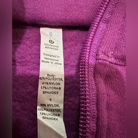 Lululemon scuba hoodie size 6 - Picture 9 of 9